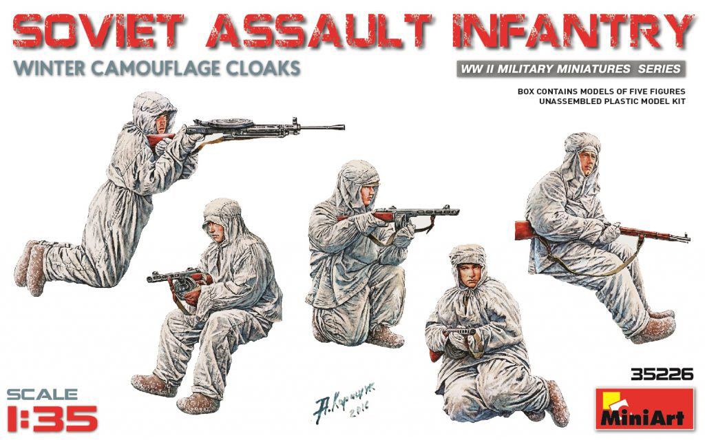 010 - Soviet Assault Infantry (winter) - primary image