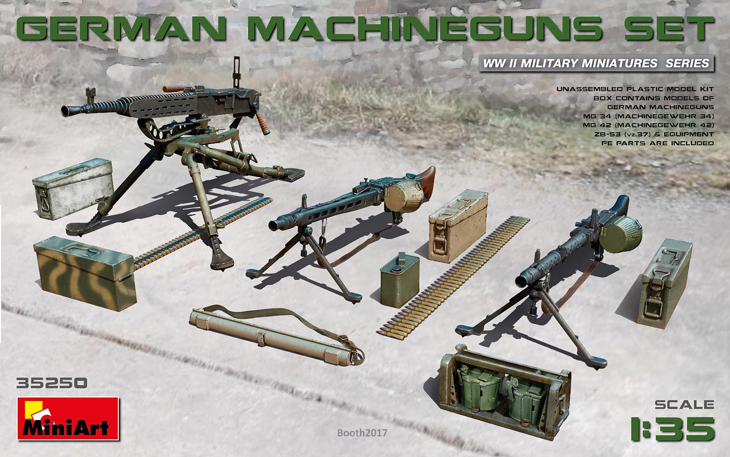 German Machine Gun Set