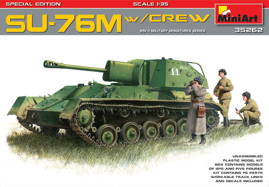 010 - SU-76M with Crew [special edition] - primary image