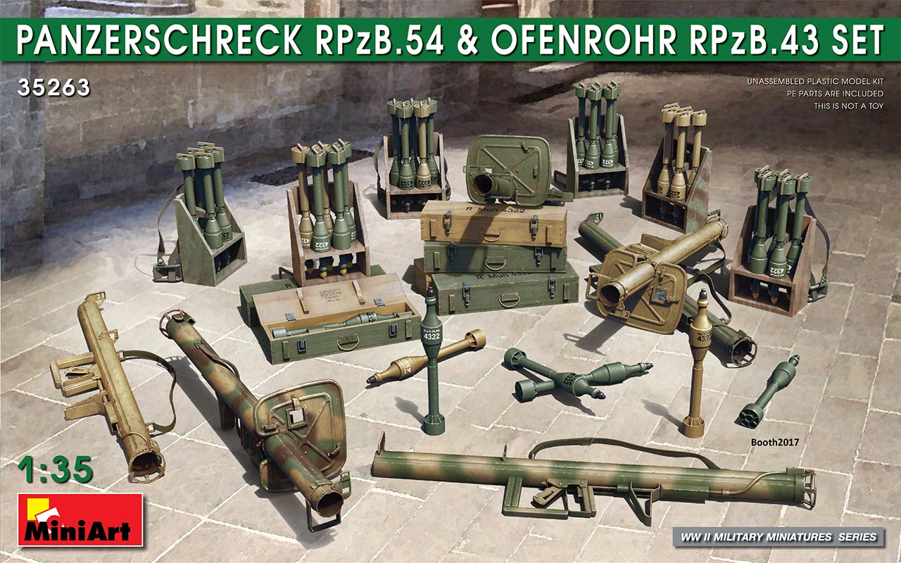 RPzB 54 Panzerschreck and RPzB 43 Ofenrohr