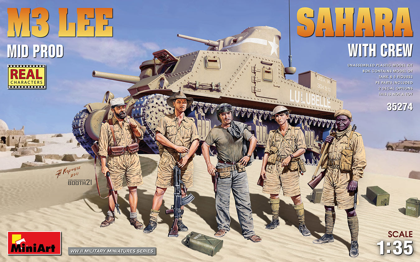 M3 Lee « Sahara » (milieu)