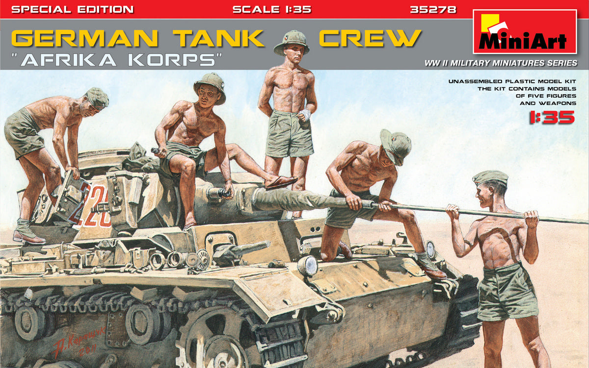 German Afrika Korps Tank Crew [special edition]