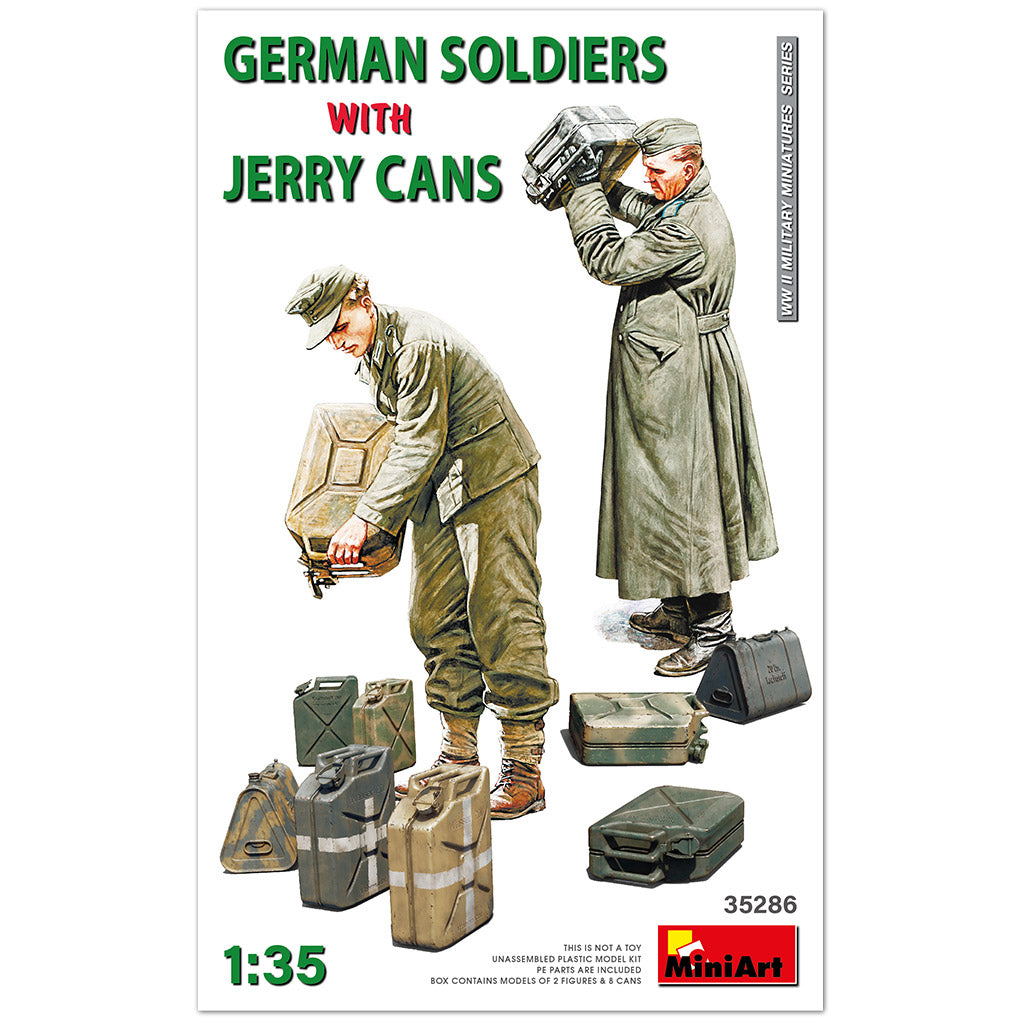 010 - German Soldiers with Jerry Cans - primary image