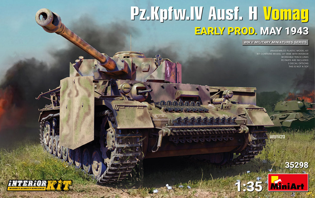 010 - Pz.Kpfw. IV Ausf. H (early) with Interior - primary image