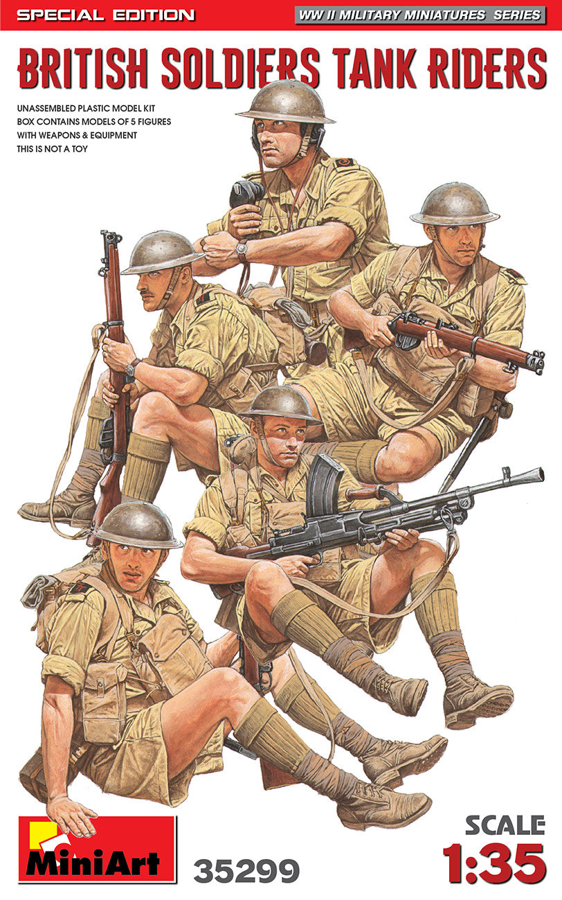 010 - British Infantry Tank Riders [special edition] - primary image