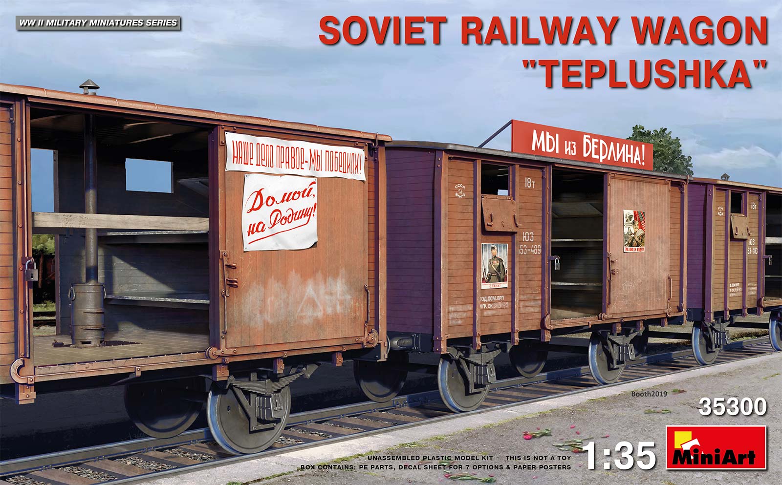 Soviet Railway Wagon ‘Teplushka’