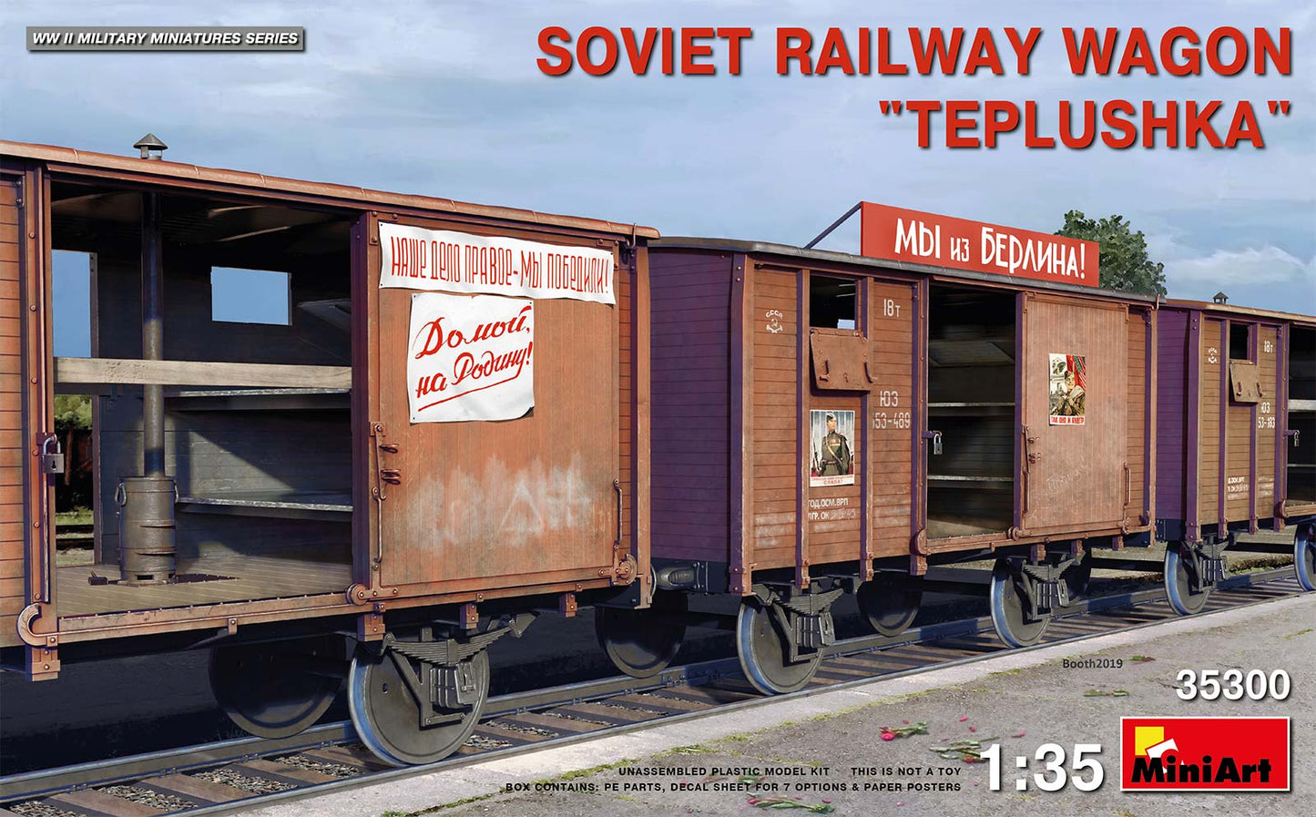 010 - Soviet Railway Wagon ‘Teplushka’ - primary image