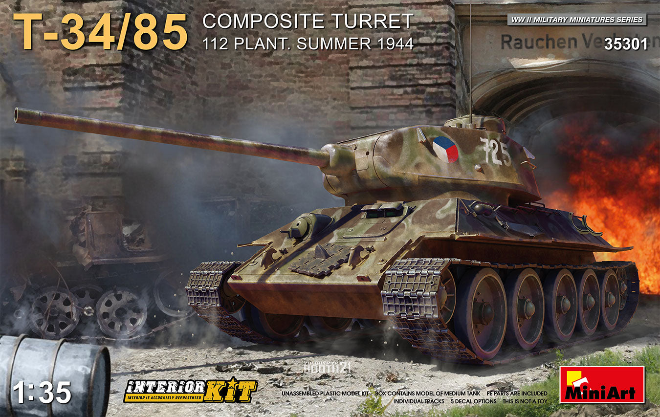 Tourelle composite T-34-85 Usine 112