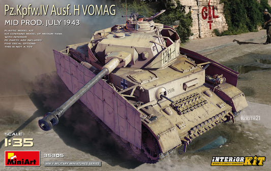 010 - Pz.Kpfw. IV Ausf H (mid) with Interior - primary image