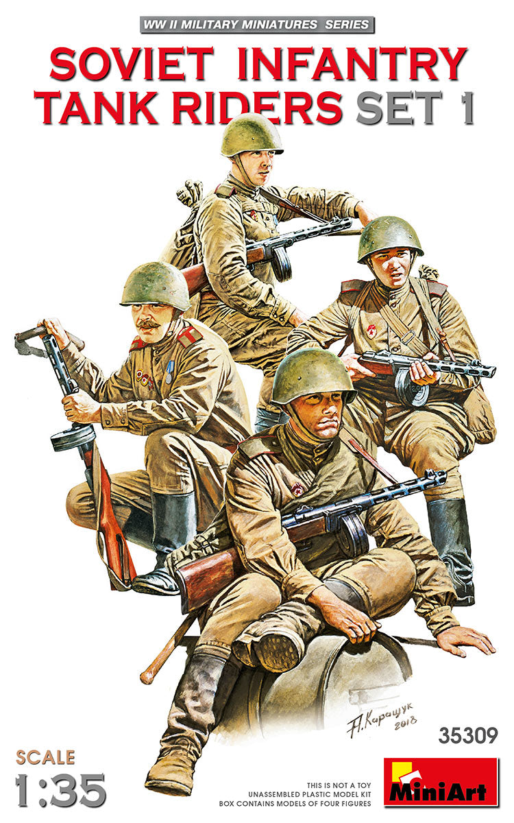 Soviet Infantry Tank Riders 1