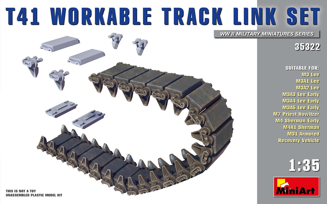 T41 Workable Track Link Set