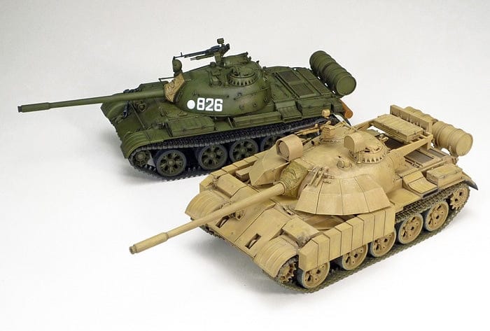704 - Tamiya - 35324 - T-55 Al-Faw / Enigma - painted model