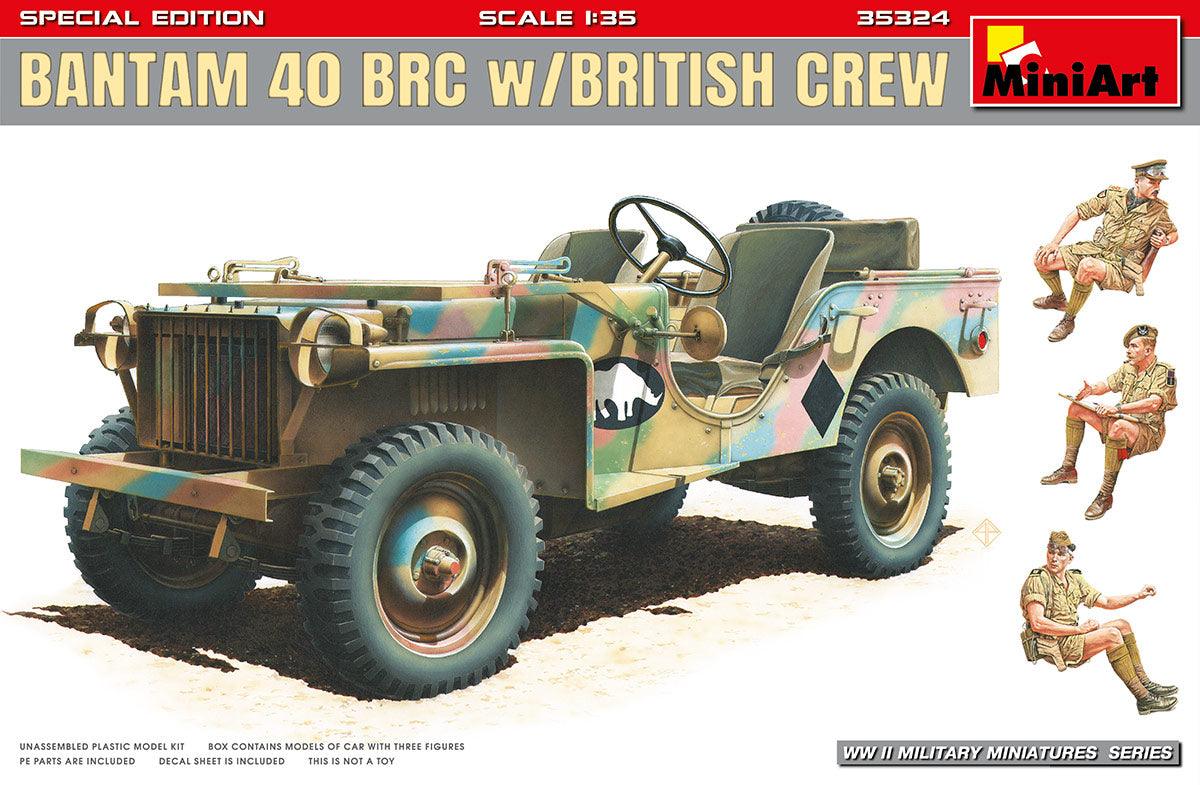 010 - Bantam BRC-40 with British Crew [special edition] - primary image