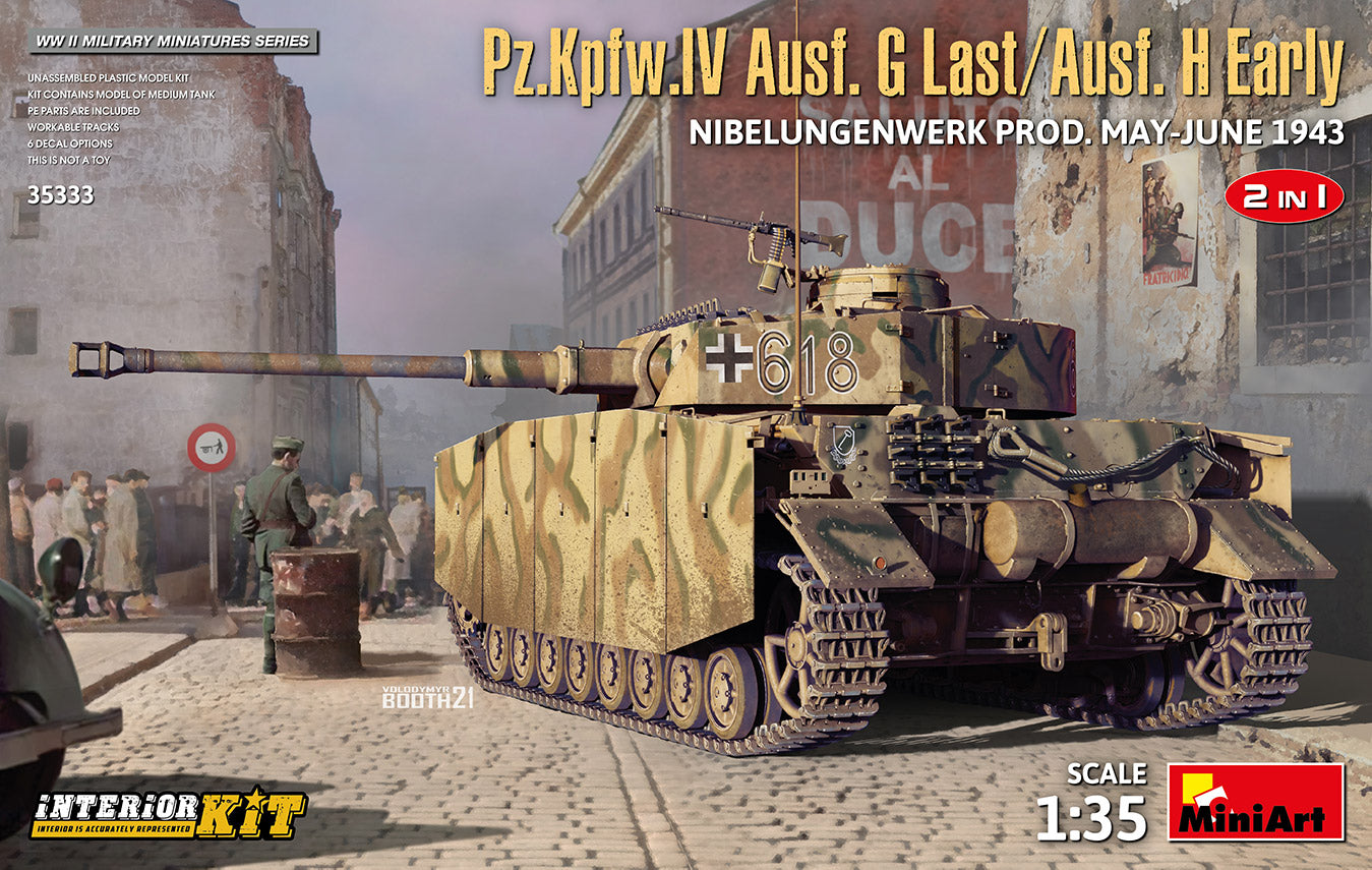 Pz.Kpfw. IV Ausf. G (dernier) / Ausf. H (début)