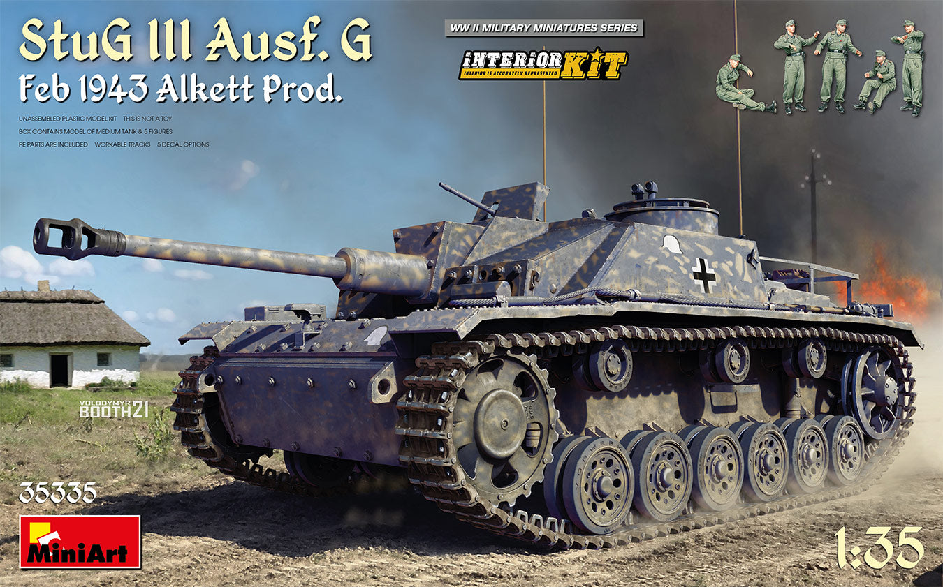 Alkett StuG III Ausf. G (Feb 1943) with Interior