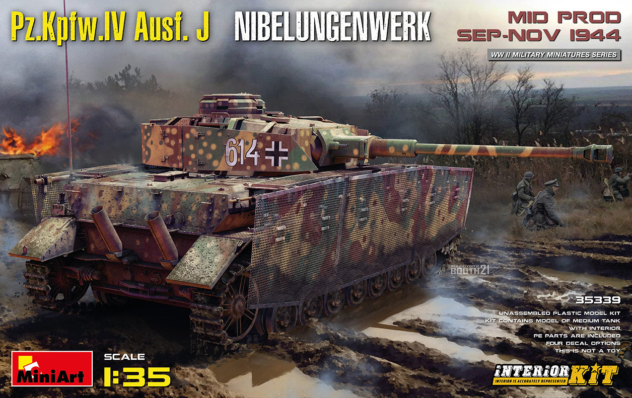 Nibelungenwerk Pz.Kpfw. IV Ausf. J (septembre-novembre 1944) avec intérieur