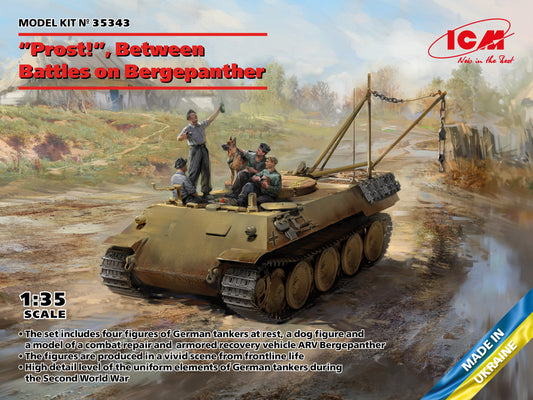 010 - ‘Prost!’ Between Battles on Bergepanther - primary image