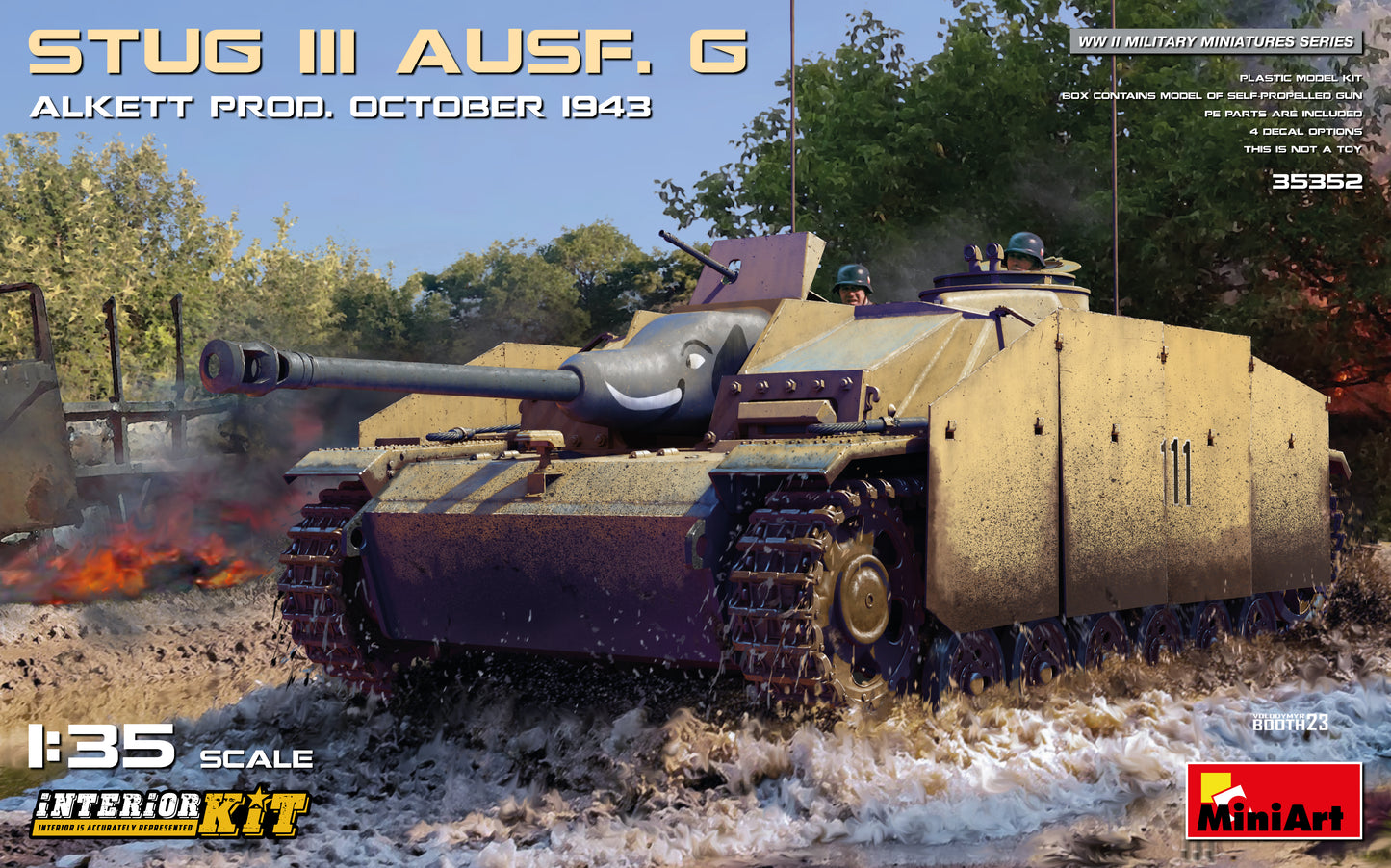 Alkett StuG III Ausf. G (Oct 1943) with Interior