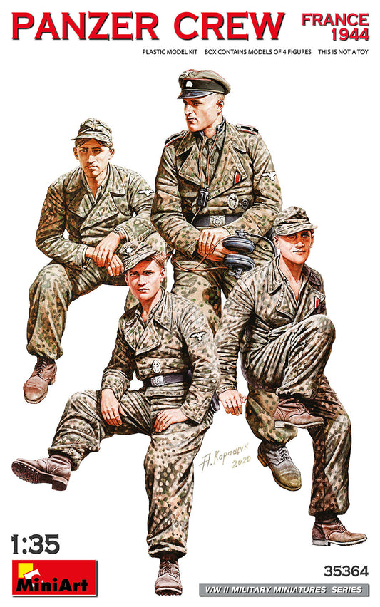 010 - German Panzer Crew (France 1944) - primary image