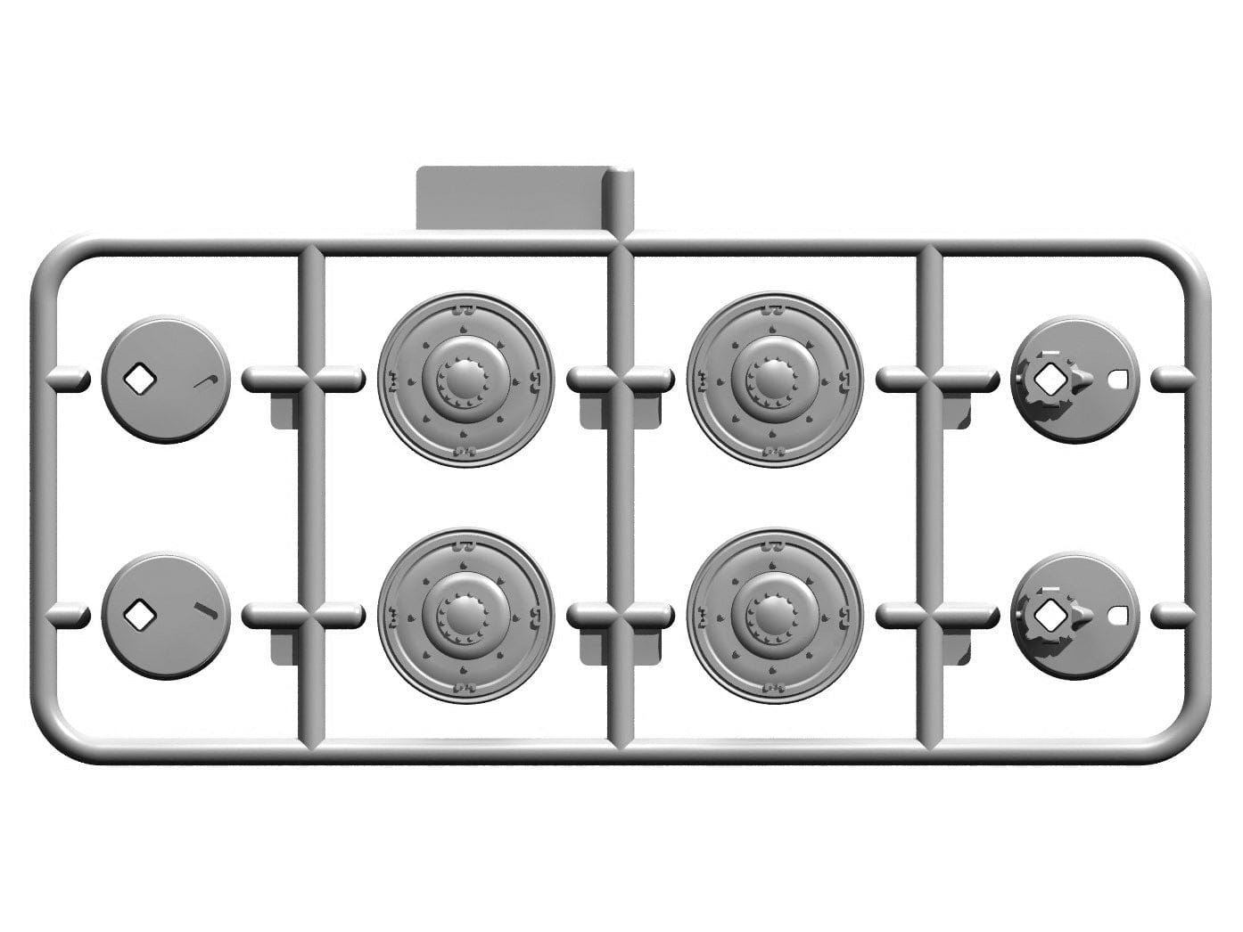 ICM - 35378 - Pz.Sp.Wg. (Funk) P204 (f) - sprue