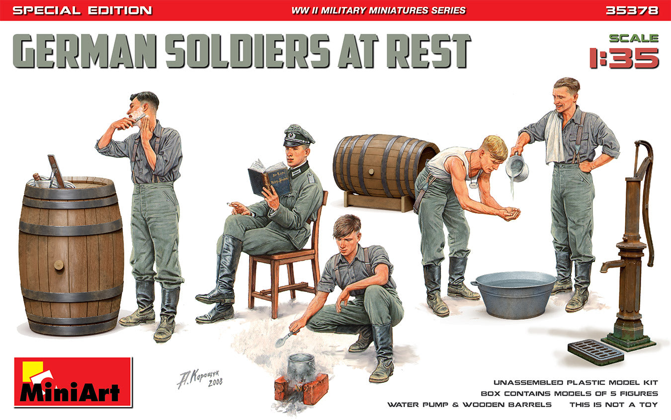 010 - German Soldiers at Rest [special edition] - primary image