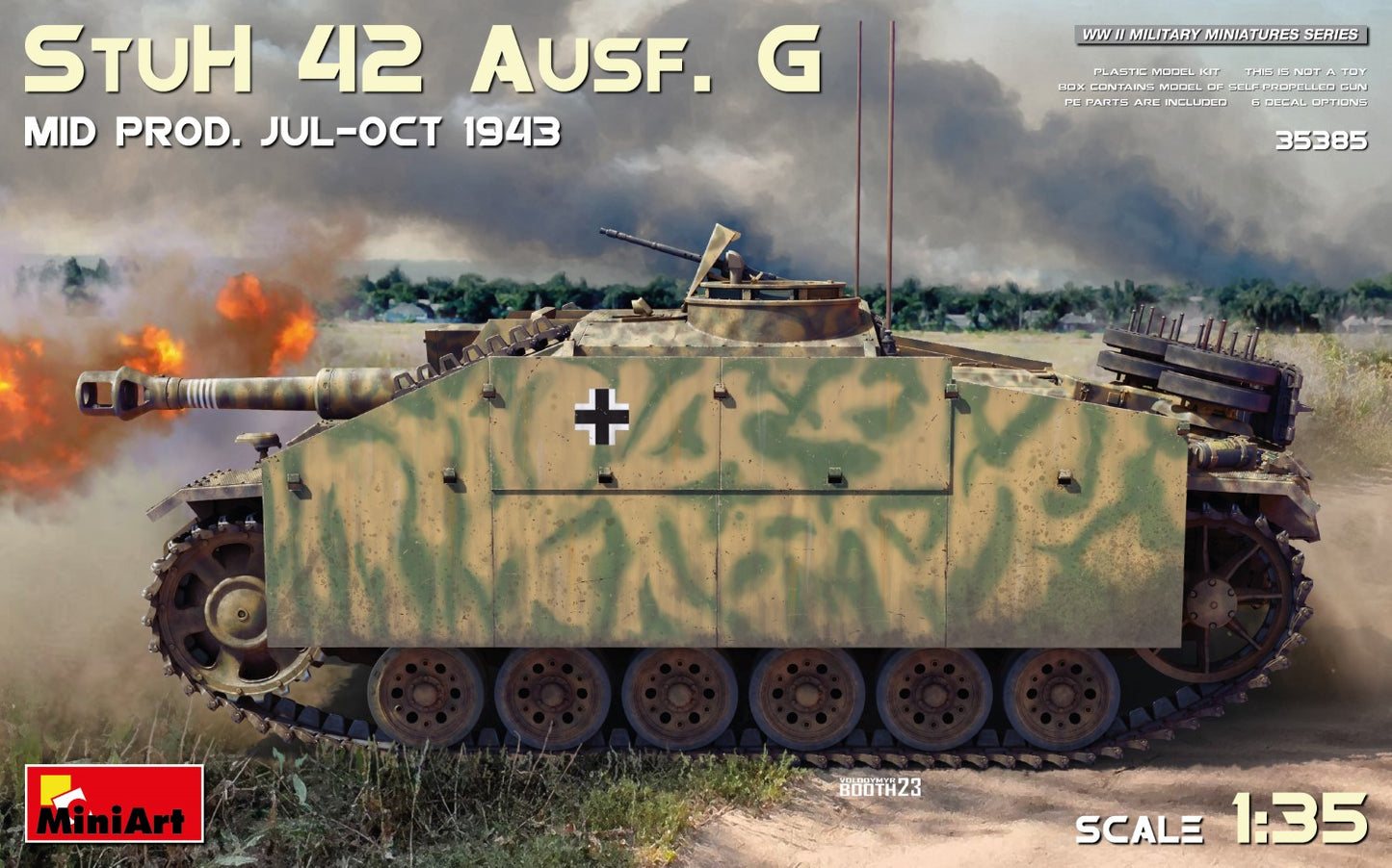 StuH 42 Ausf. G (juillet-octobre 1943)