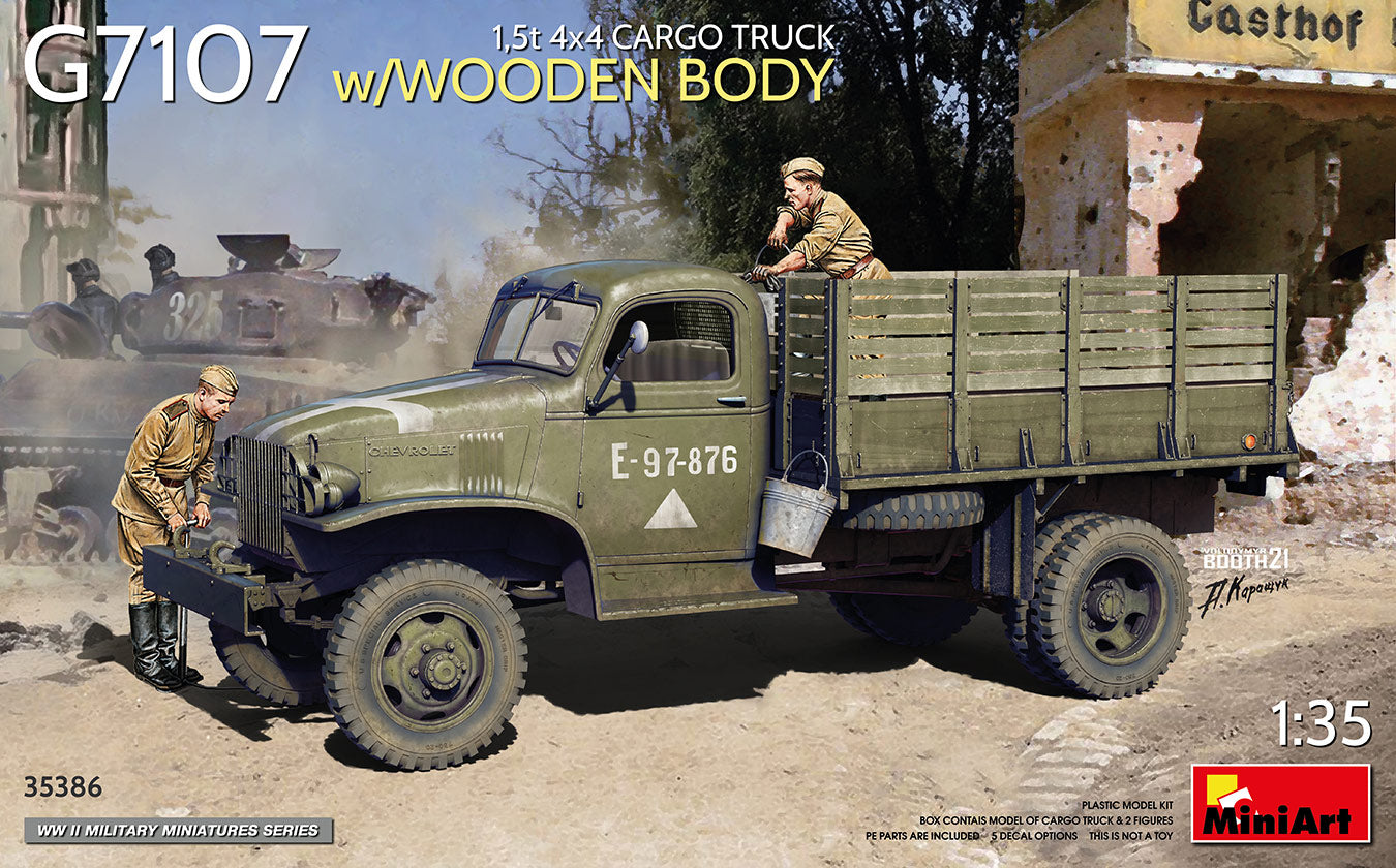 Chevrolet G717 1½-ton 4x4 with Wooden Body