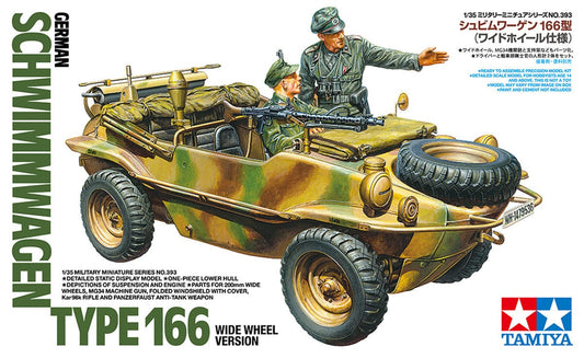 010 - Tamiya - 35393 - Volkswagen Type 166 Schwimmwagen Wide Wheels - primary image