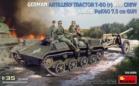 010 - Pz.Kpfw. T-60 743(r) towing 7.5cm PaK 40 with Crew - primary image