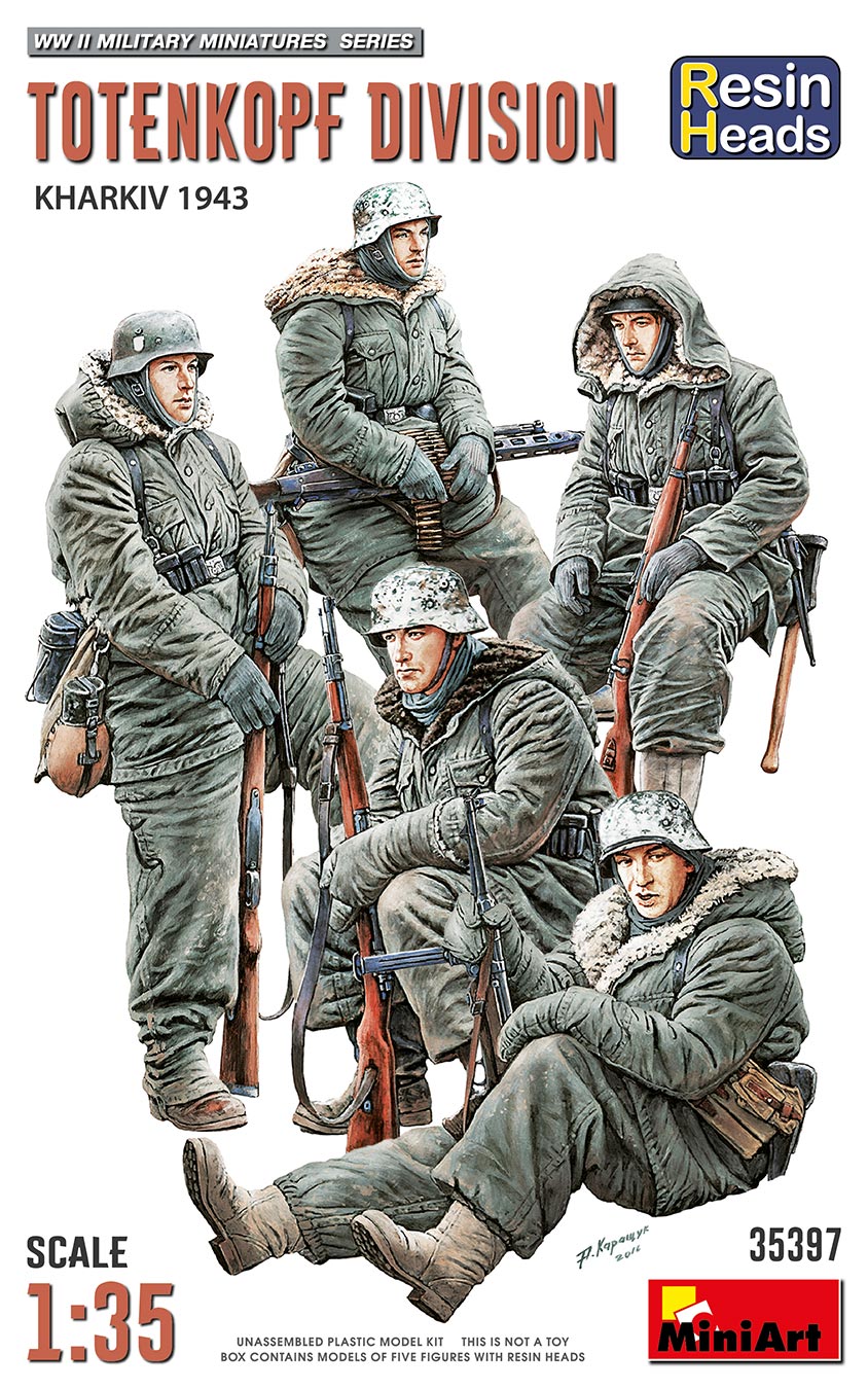 German Totenkopf Division Soldiers (Kharkiv 1943)