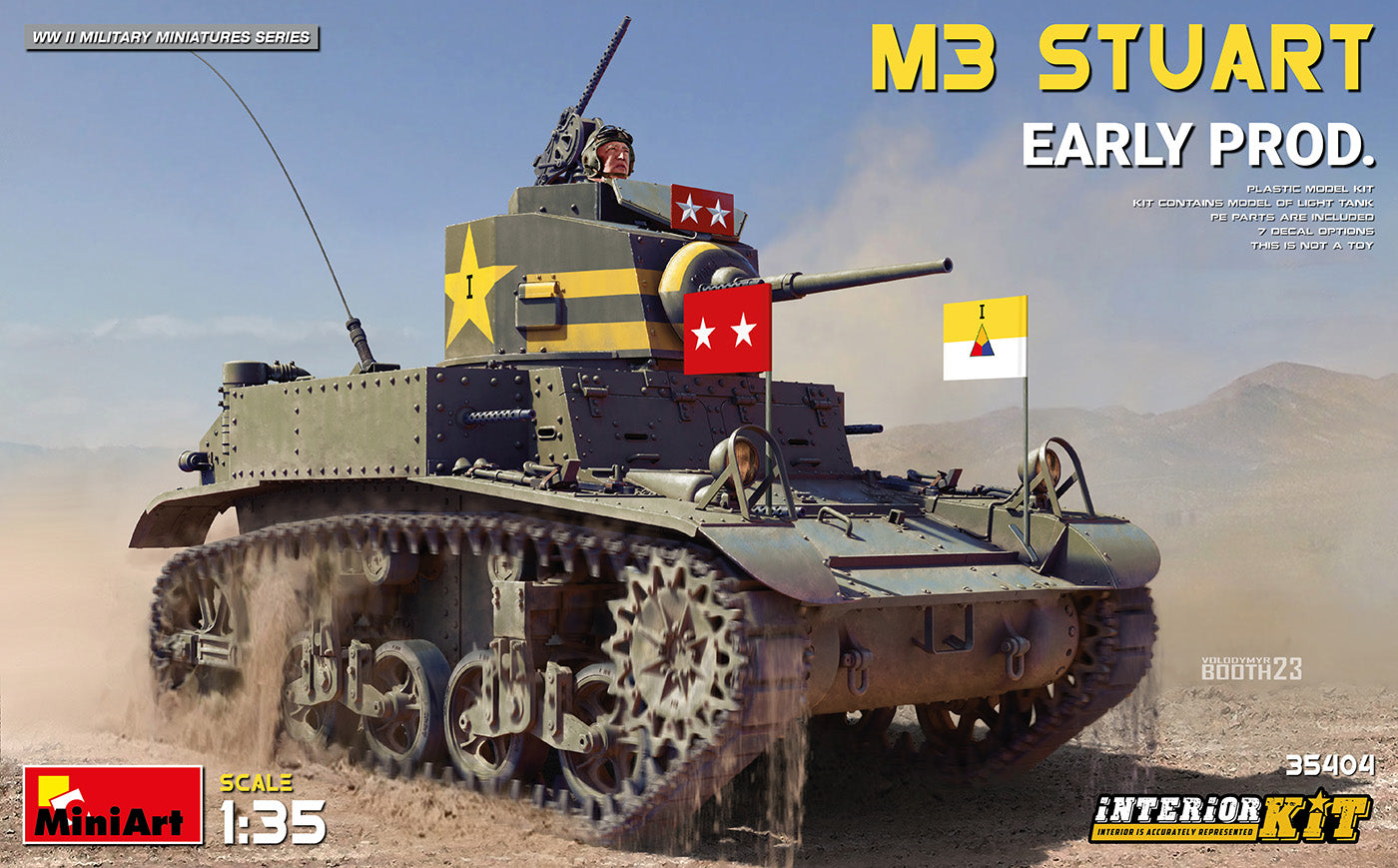 M3 Stuart (ancien) avec intérieur