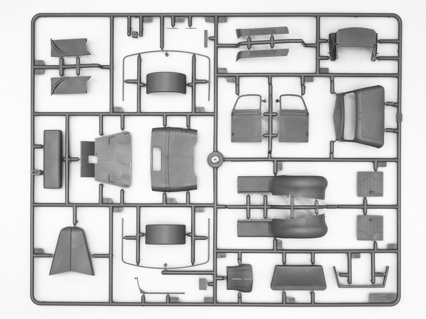201 - ICM - 35407 - Ford-Werke Sd.Kfz. 3b 2cm Flak 38  ‘Achtung! Sie fliegen!’ - sprue
