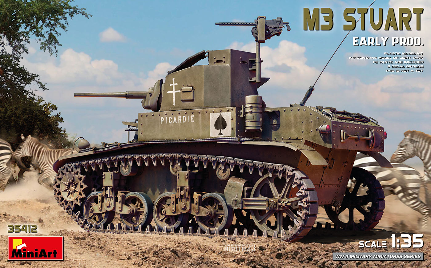 M3 Stuart (début)