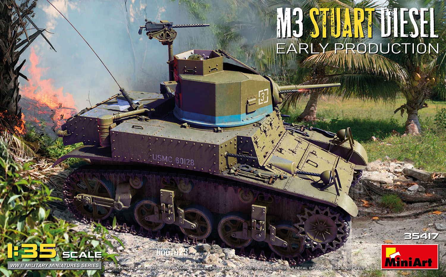 M3 Stuart Diesel (début)