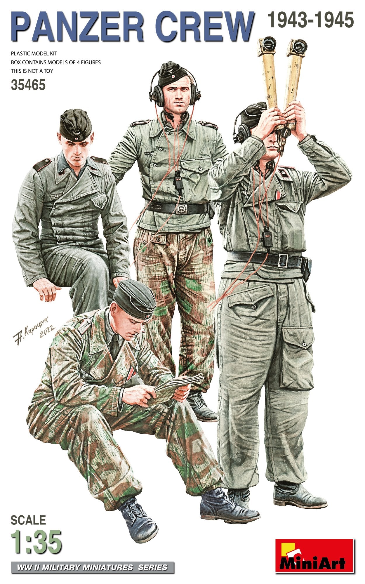 010 - German Tank Crew (1943-1945) - primary image