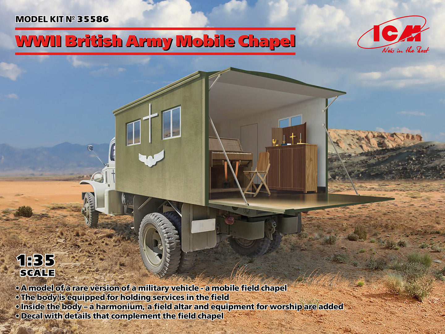 010 - Chevrolet G506 British Army Mobile Chapel - primary image