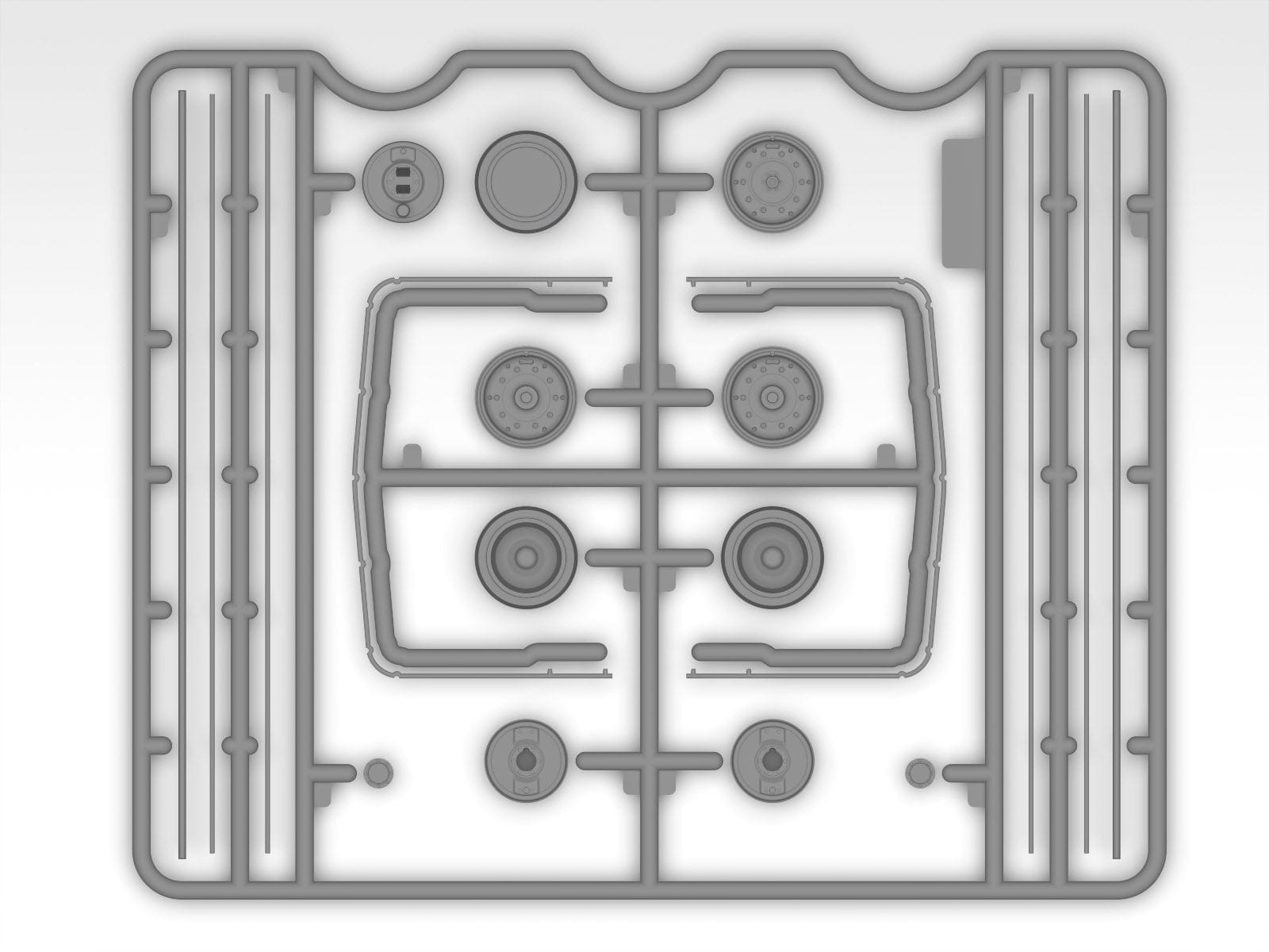 ICM - 35604 - Montgomery's Office with Staff - sprue
