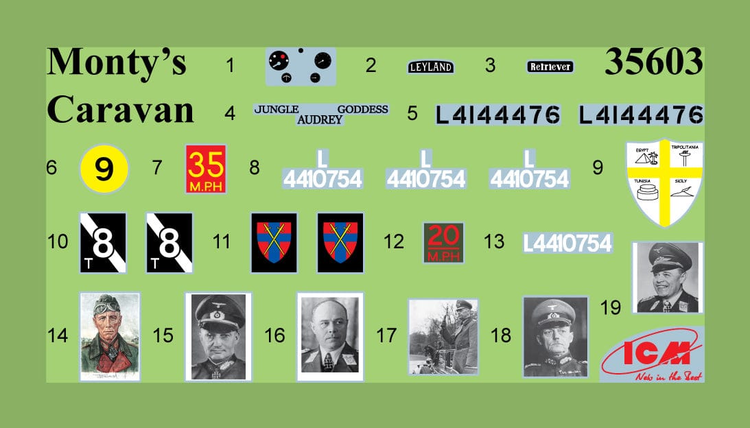 ICM - 35604 - Montgomery's Office with Staff - decals