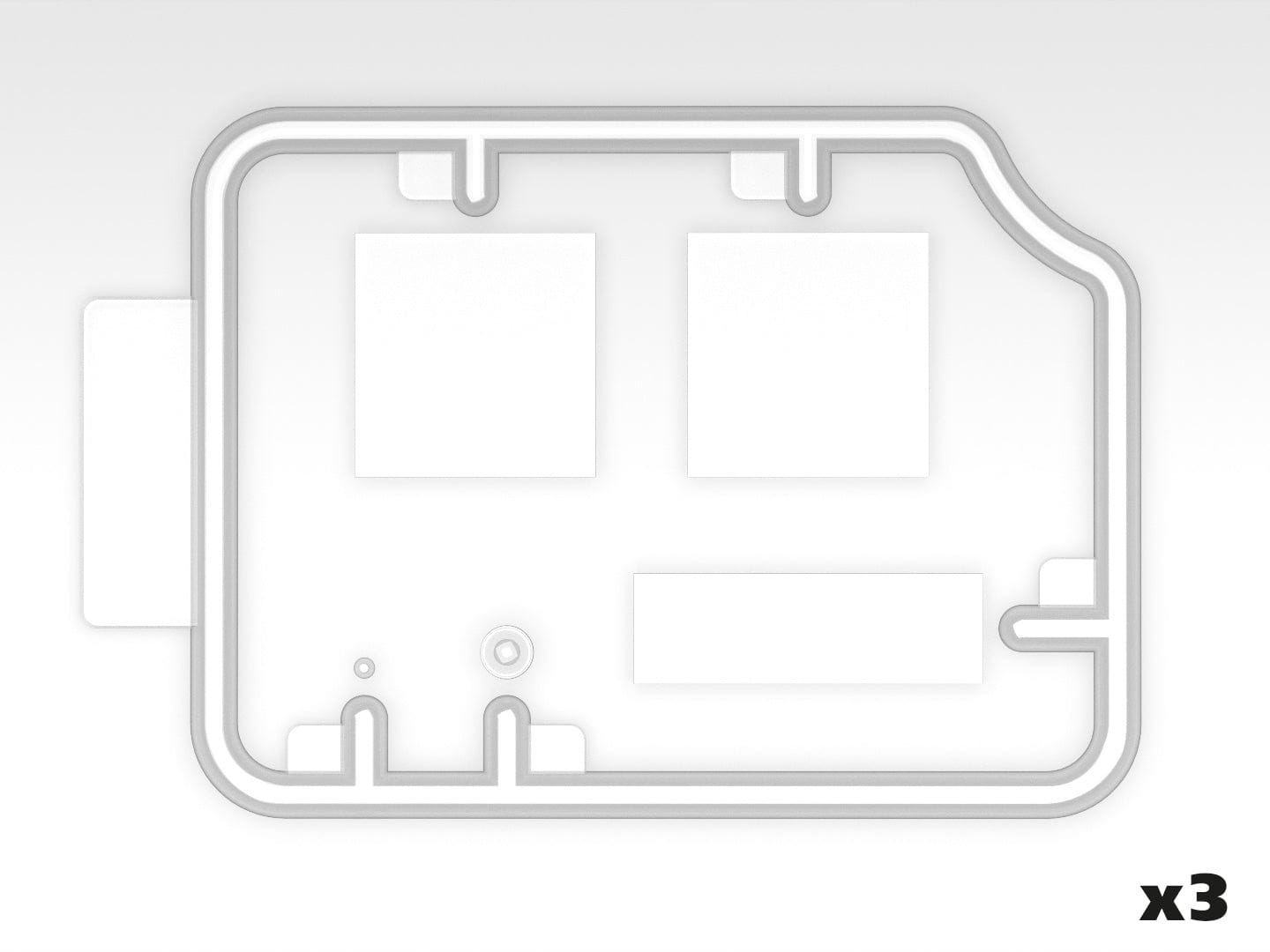 212 - ICM - 35604 - Montgomery's Office with Staff - sprue