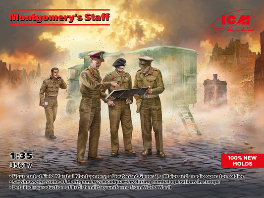 010 - British Montgomery's Staff  - primary image