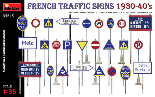 010 - French Traffic Signs (1930s-40s) - primary image