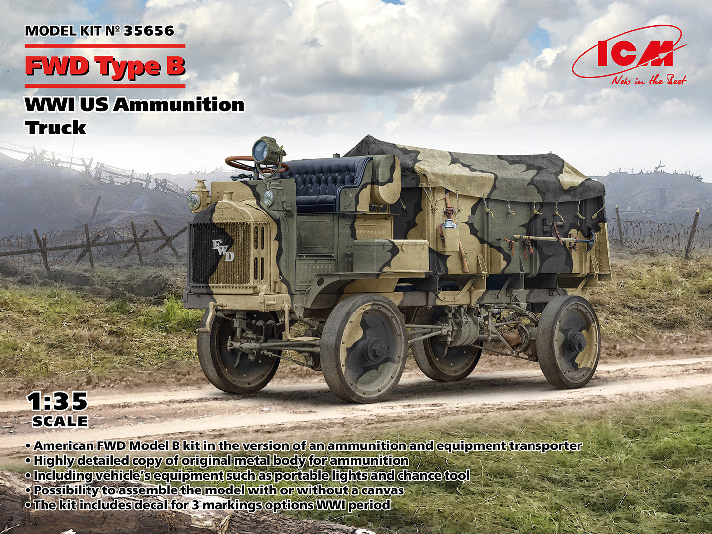 Camion de transport de munitions FWD Type B