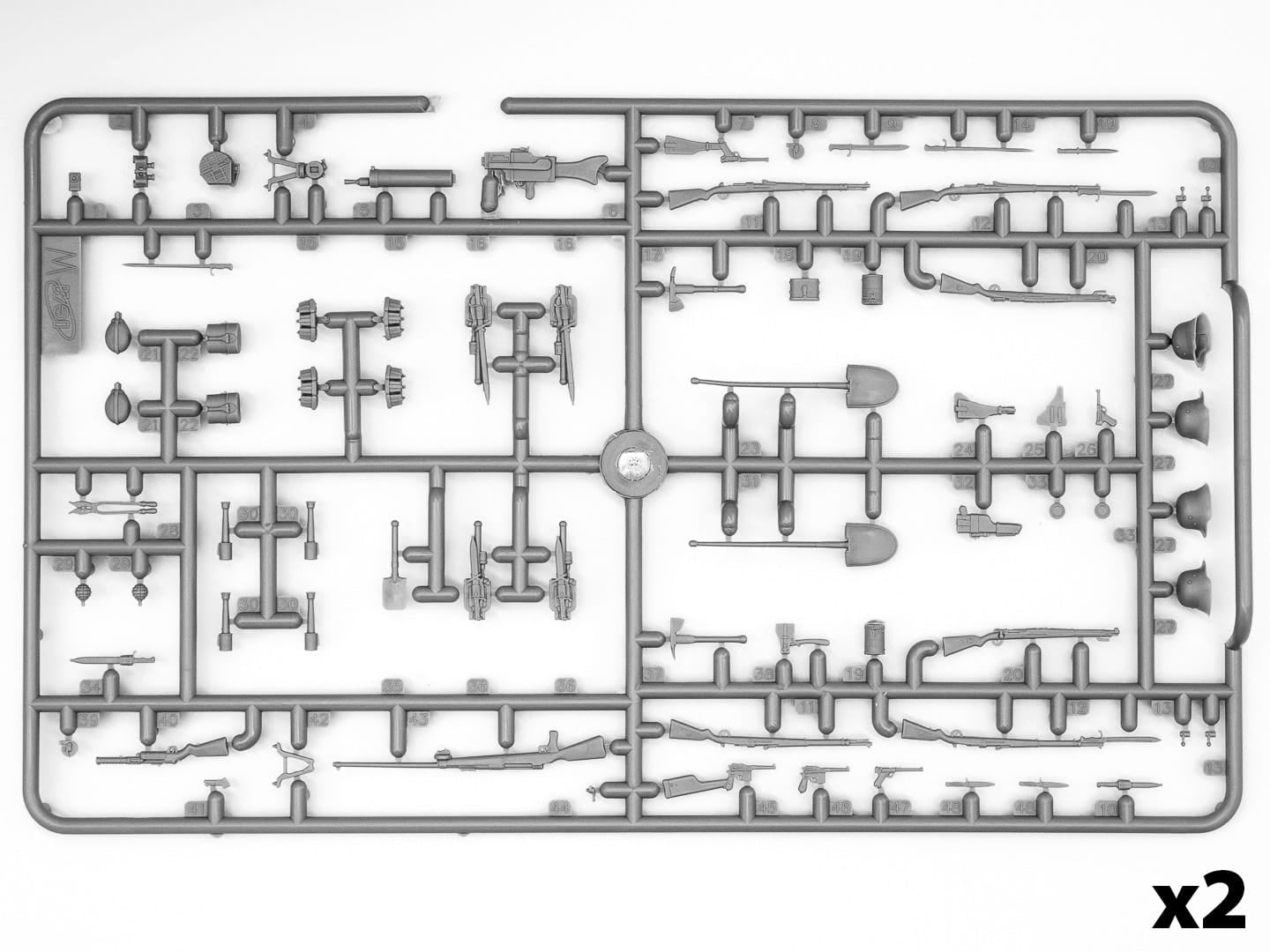 200 - ICM - 35723 - German Sturmtruppen ‘Zum Angriff vorwärts!’ - sprue