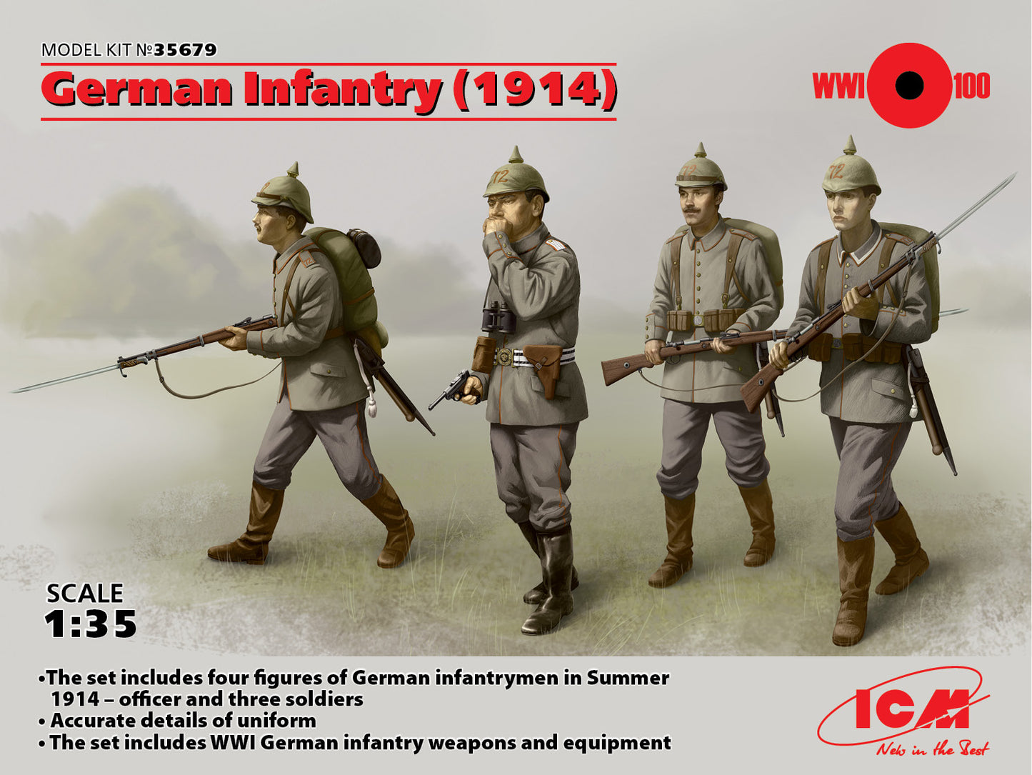 010 - German Infantry (1914) - primary image