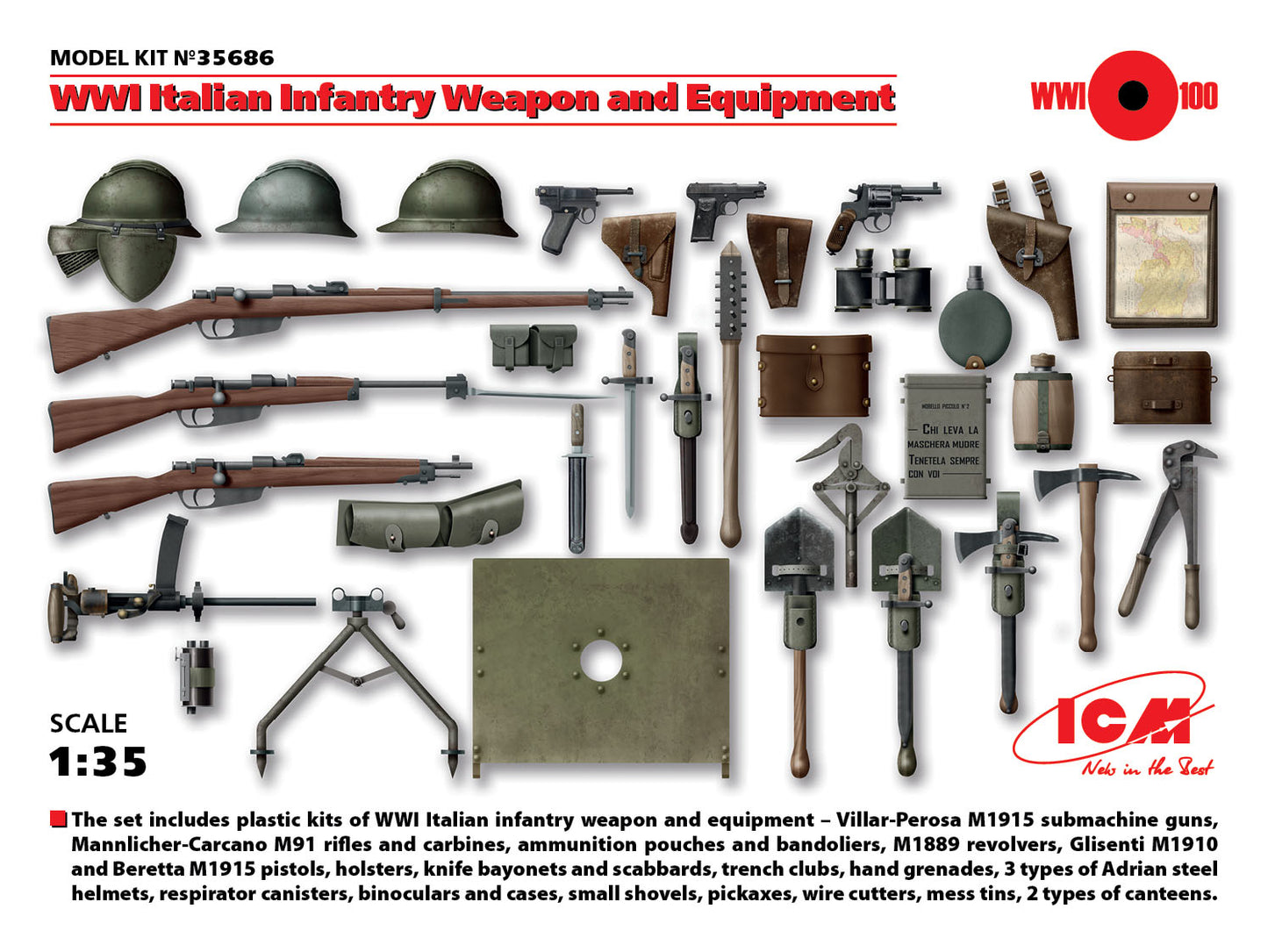 010 - Italian Infantry Weapons and Equipment - primary image