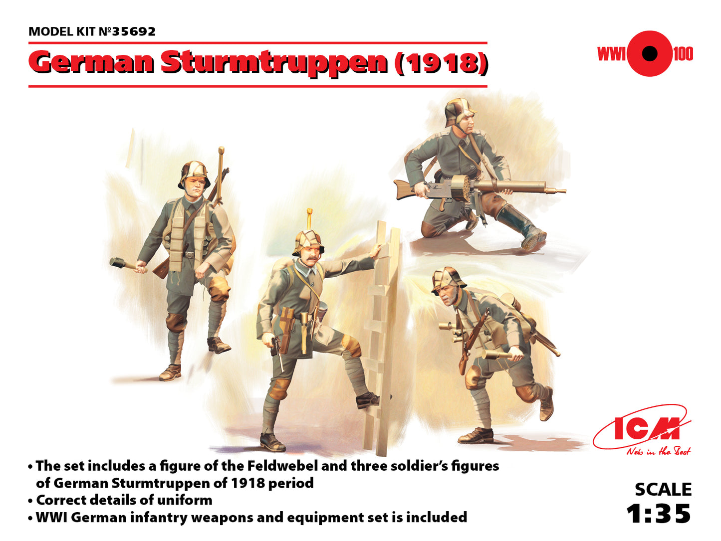 010 - German Sturmtruppen (1918) - primary image