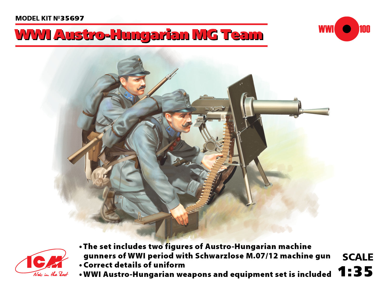 Austro-Hungarian HMG Team