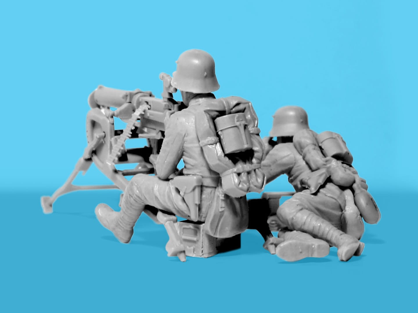 ICM - 35724 - German Tankabwehr (1918) - unpainted model