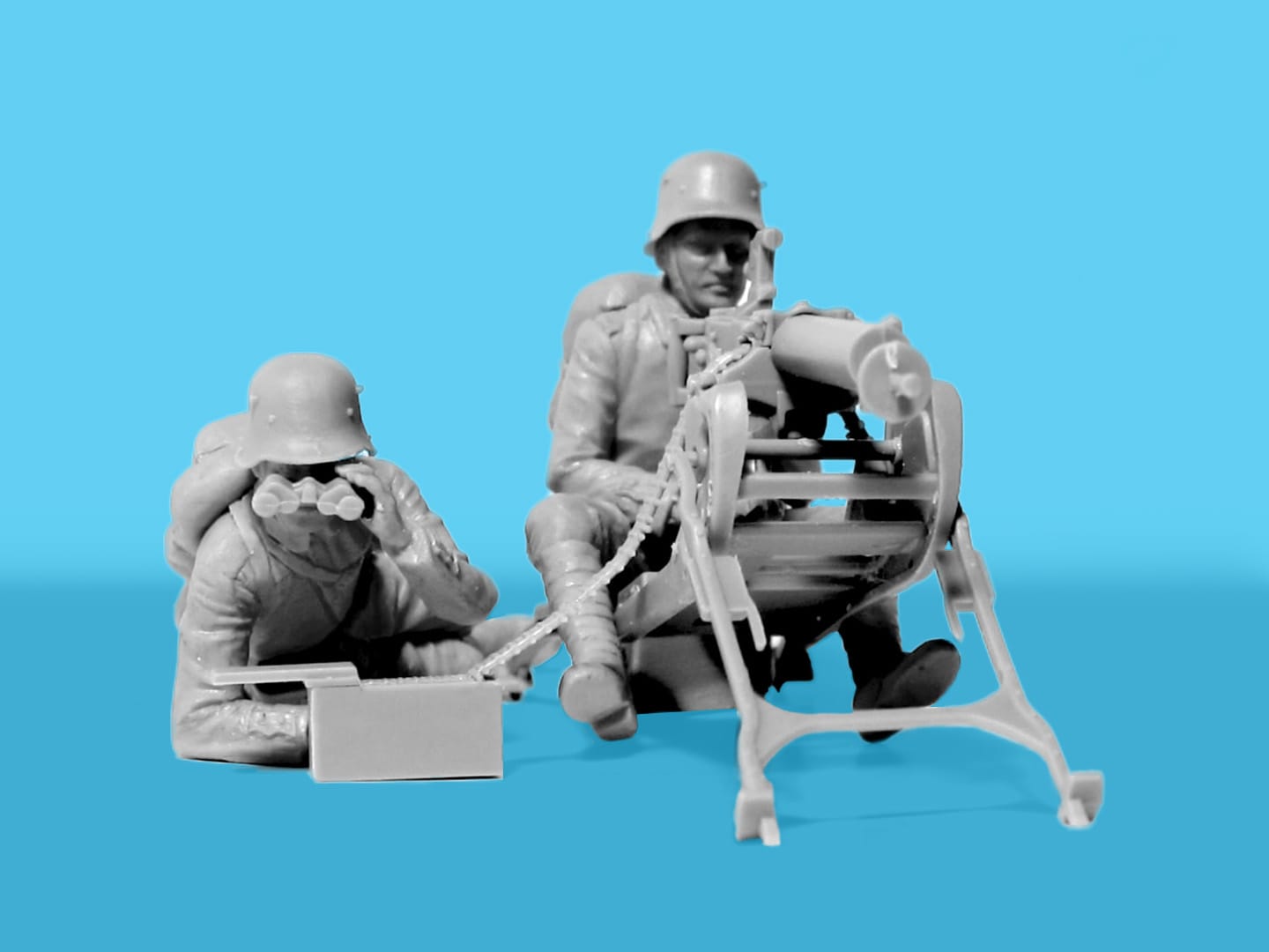 ICM - 35724 - German Tankabwehr (1918) - unpainted model