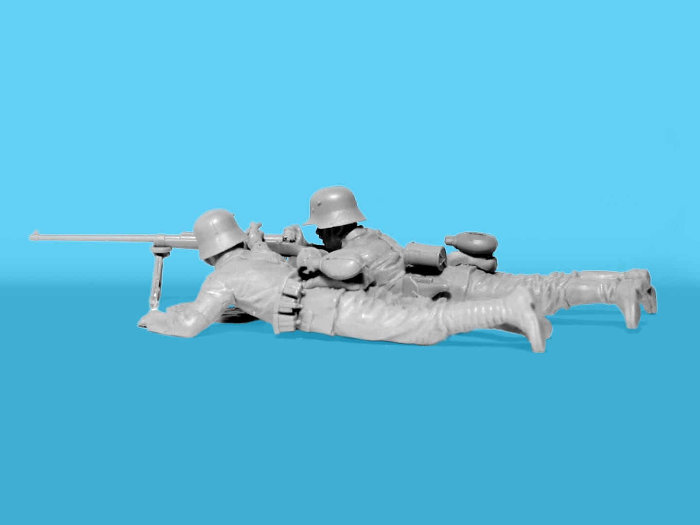 604 - ICM - 35724 - German Tankabwehr (1918) - unpainted model
